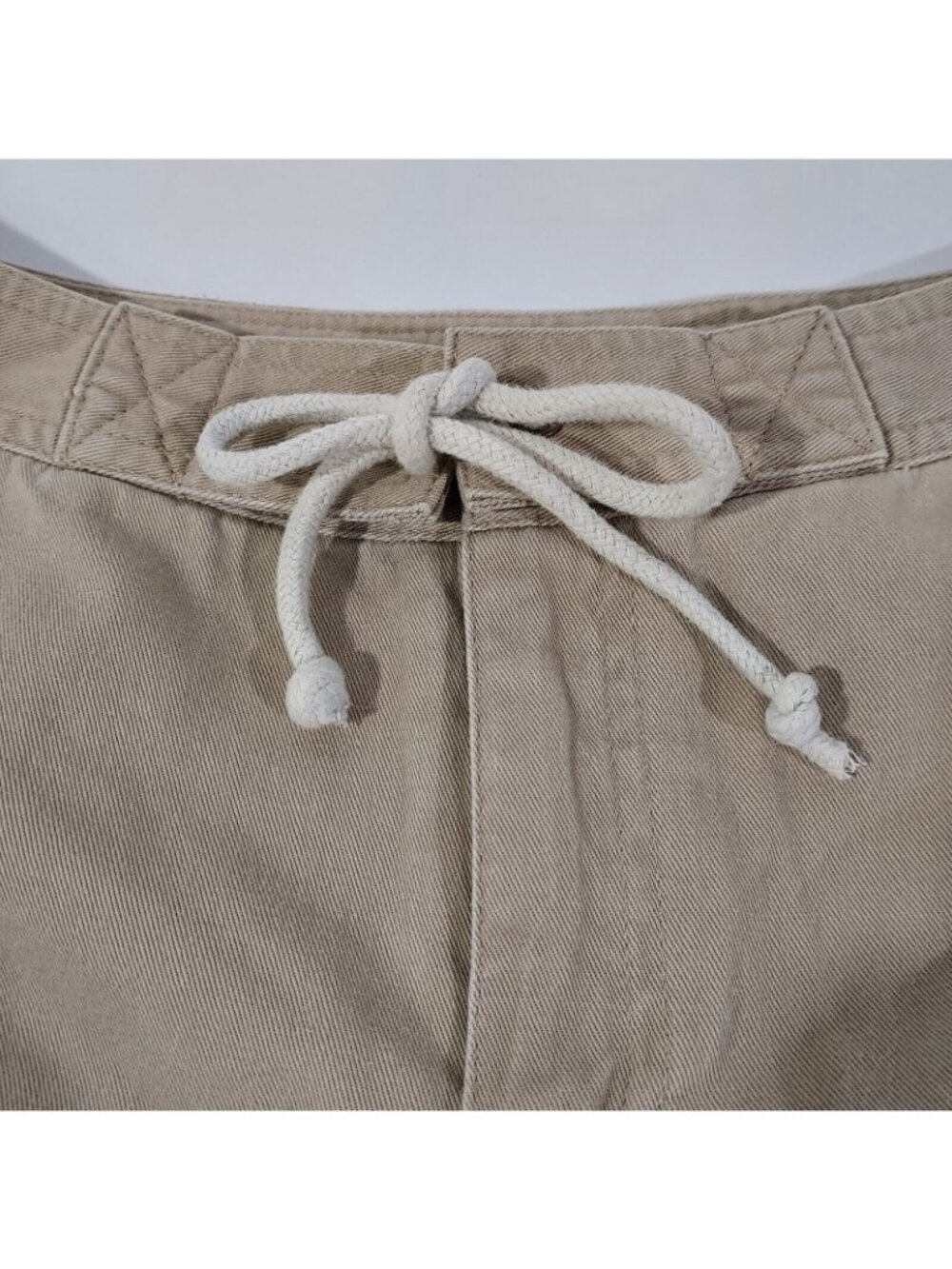 Shorts Liz Claiborne Khaki 100% Cotton Golf Size 4 Beach Boat - Picture 2 of 12